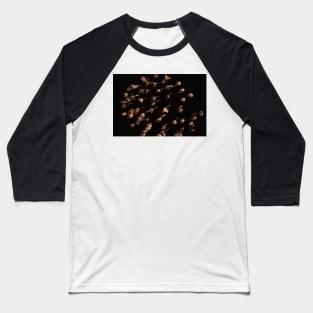 Dandelion shaped fireworks Baseball T-Shirt